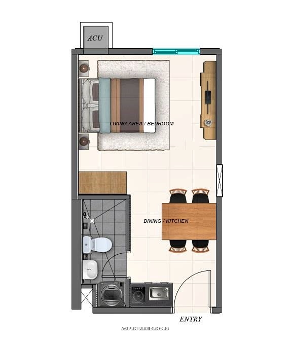 Aspen Residences Condo Unit Floor Plan Aspen Residences