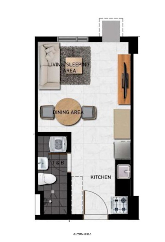 Canyon Hill Baguio Condo Unit Floor Plan Canyon Hill Baguio