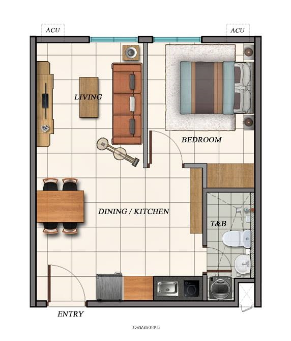 Castellana Towers Condo Unit Floor Plan Castellana Towers
