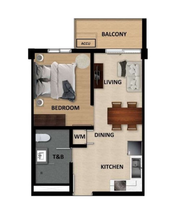 Pievana Condo Unit Floor Plan Pievana