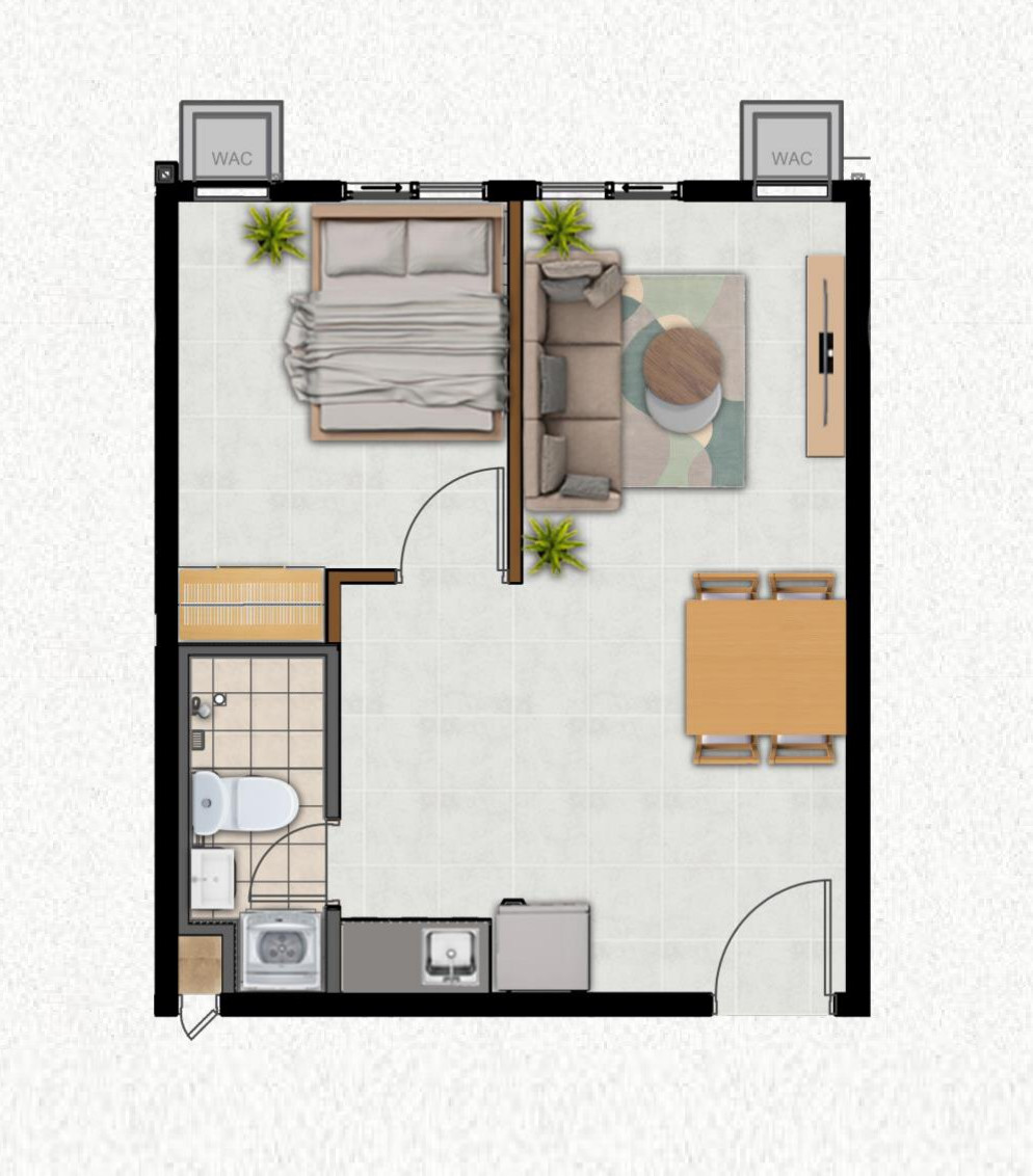 The Crescent Condo Unit Floor Plan The Crescent